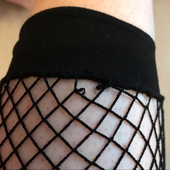 Footless fishnet tights - Picture 2 of 4